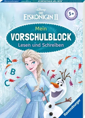 Image de Disney Die Eiskönigin 2 - Mein Vorschulblock: Lesen und Schreiben