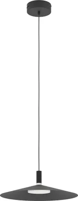 Imagen del producto de Lámpara colgante LED Eglo Conomavilla-Z, color negro, diámetro 45 cm, altura 120 cm, con tecnología RGB y regulable