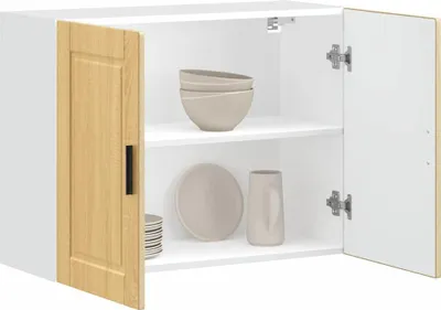 Obrázok produktu pre vidaXL Kuchynská nástenná skrinka Porto Sonoma dub materiál na báze dreva