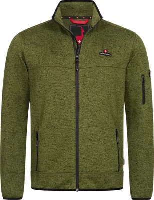 Produktbild von Höhenhorn Tacul Herren Jacke Fleece Strickjacke Grün Gr. S