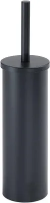 Produktbild von Famanu WC-Bürste mit Halter - Schwarz - 36 cm - Edelstahl