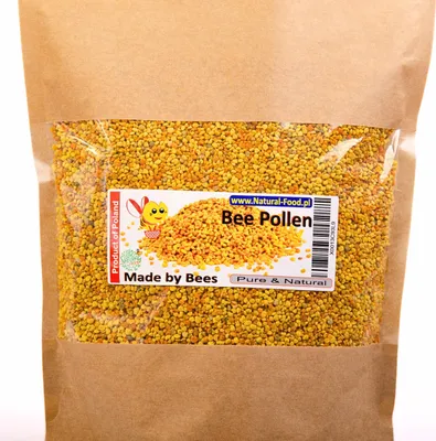 Obrázok produktu pre RAW včelí peľ | 1 kg | absolútne čistý, prírodný | čerstvý | výrobok z Poľska | Made by Bees