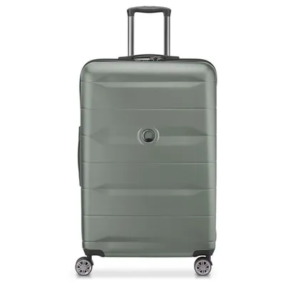 Image de DELSEY PARIS trolley Comete + 4 Double Rolls Trolley 77 Iguana gris vert