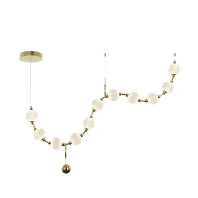 Produktbild von Italux LED-Pendelleuchte 3000 lm 3000K Gold Morano PND-93829-44W-3K-GD