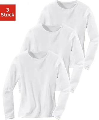 Produktbild von H.I.S. Langarmshirt weiß Größe 104