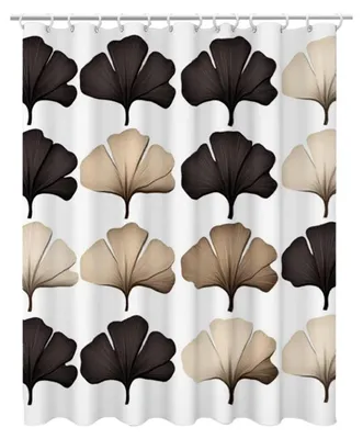 Obrázek produktu pro Závěs do sprchy - Voděodolný polyester - Bílá barva, rozměry 180 x 180 cm