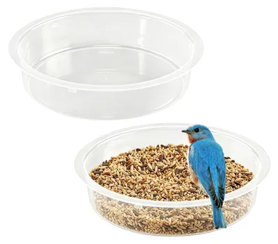 Imagen del producto de Juego de 2 fuentes para pájaros, ideales para jardín y balcón