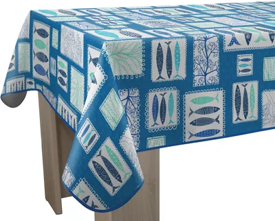 Tischdecke, rechteckig, schmutzabweisend, 150 x 350 cm, Polyester