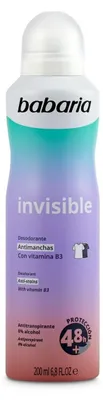 Image de Babaria Déodorant Spray Invisible 200 Ml