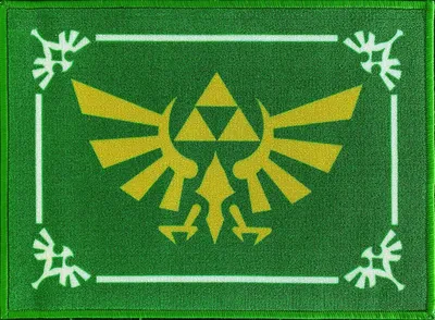 Produktbild von The Legend of Zelda Fußmatte Hyrule 50x70 cm Gaming Fußabstreifer