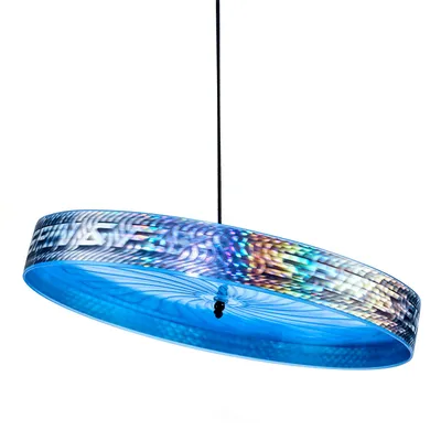 Produktbild von jonglierende Frisbee-Spinne & Fliege blau 23 cm