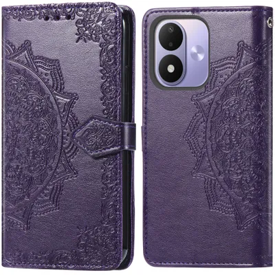 Productafbeelding van imoshion Mandala Bookcase voor de Xiaomi Redmi Note 17 (5G) - Paars