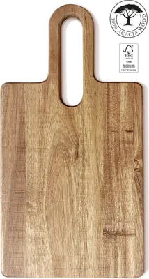 Produktbild von Holzschneidebrett 38×20 cm, Akazie, groß