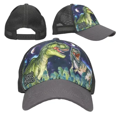 Produktbild von Depesche Dino World Kappe GALAXY - coole Kinderkappe mit Dino-Print