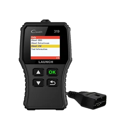 Immagine prodotto di Lettore di codici auto, supporto OBDII EOBD completo, strumento diagnostico professionale, nero