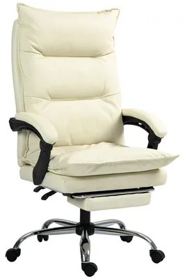 Obrázek produktu pro Kancelářská židle Vinsetto – ergonomická židle s funkcí polohování a podnožkou