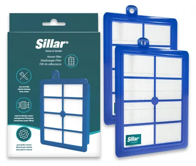 2 HEPA-Filter für AEG/Electrolux/Philips Staubsauger