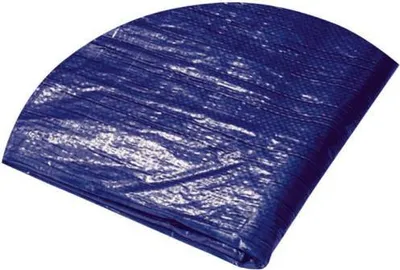 Immagine prodotto di Foglio di copertura rotondo, Ø 5 - 5,5 m, 120 g/m2, blu - argento