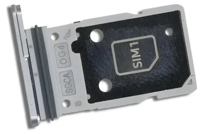 Produktbild von Original Dual-SIM-Kartenhalter für Samsung Galaxy S25 FE (S731B) Weiss