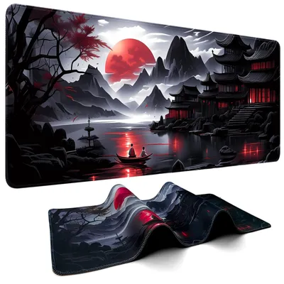 Produktbild von XXL Gaming-Mauspad, 900 x 400 mm, mit rutschfester Unterseite