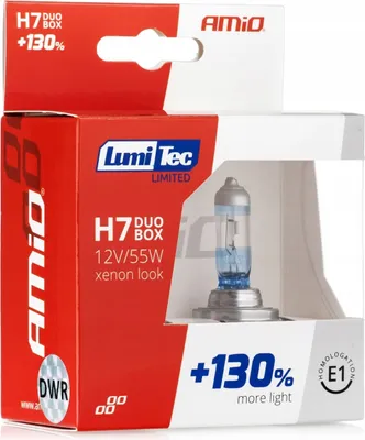 A product box for automotive light bulbs.