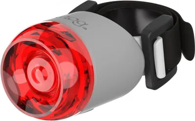 Produktbild von Knog Plug Fahrradlampe, StVZO, rote LED, grey (10 Lumen)