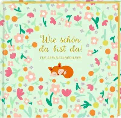 Produktbild von Eintragalbum - Wie schön, du bist da!
