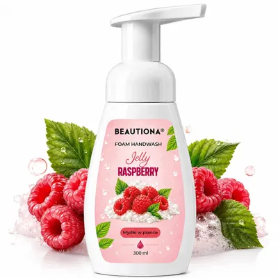 Obrázek produktu pro Beautiona pěnové mýdlo na ruce Raspberry 300 ml