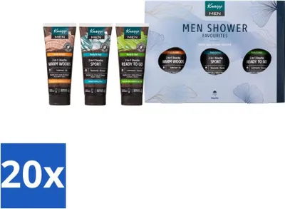 Produktbild von Kneipp - Men Duschfavoriten Geschenkset - Vorteilspack - 20 Stücke