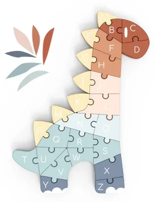 Immagine prodotto di Puzzle in legno ABC Dino, Speedy Monkey