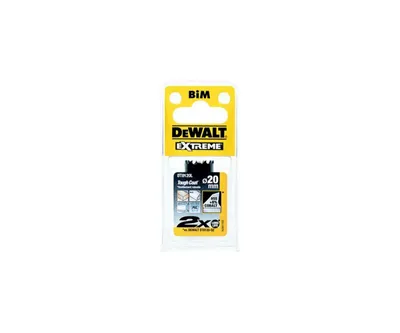 Produktbild von DeWAlT EXTREME 2x DT8120L-QZ 20mm LochsägeHSS Bi-Metall