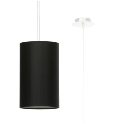 Zdjęcie produktu dla Lampa wisząca OTTO czarna 1xE27x15W tkanina wym:125x15x15cm IP20 Sollux Lighting