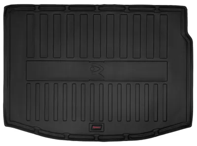 Imagen del producto de Alfombrilla para el maletero, goma 3D, TPE con borde elevado, para Renault Megane III (2008-2015), modelo hatchback