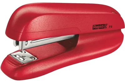 Image de Agrafeuse Rapid F6, capacité d'agrafage : 20 feuilles, rouge