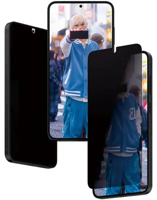 Productafbeelding van PanzerGlass SP Galaxy S24+ privacy screenprotector met applicator