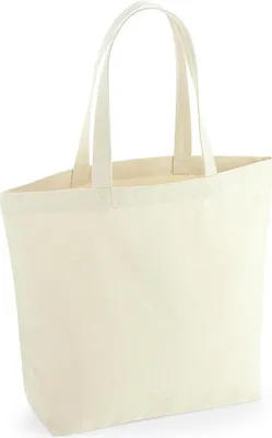Produktbild von Westford Mill W965 | Revive Recycled Maxi Tote 35 x 39 x 13,5 cm - Farbe: Natural - Größe: One Size