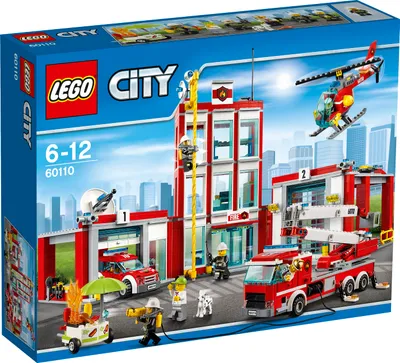 Produktbild von LEGO® City Große Feuerwehrstation 60110