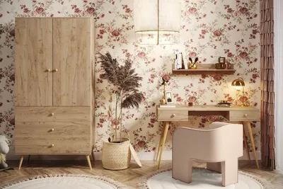 Produktbild von Wohnzimmer-Set Bolea "C" - Eiche Craft Gold