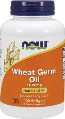 Produktbild von Now Foods Weizenkeimöl 1130 mg - 100 Weichkapseln