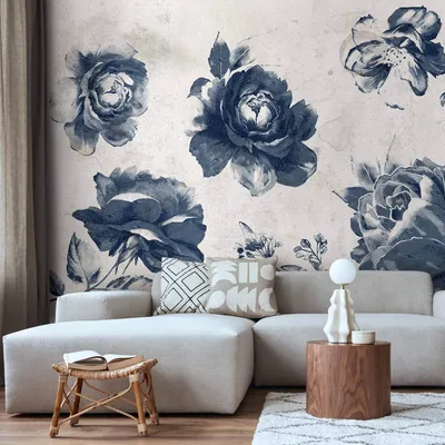 Produktbild von Selbstklebende Folie Fototapete - Garden of Memories - Second Variant 98x70 cm Blumen b-A-0898-a-c