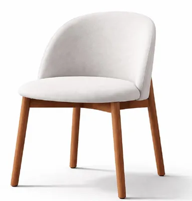 Image de Ensemble de salle à manger marron et blanc  grande table à manger  chaises rembourrées, 7 pièces