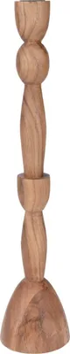 Produktbild von Akazienholz Kerzenständer 9x9x42 cm