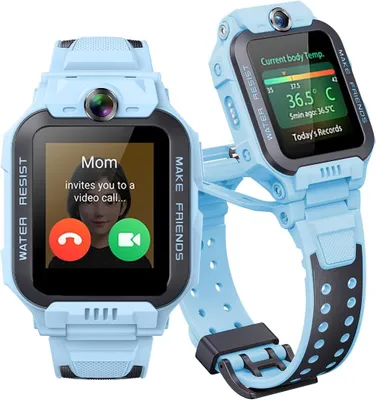 Produktbild von imoo Z7 Kinder Smartwatch 4G GPS Uhr mit HD Videoanruf Sprachfunktion IPX8 wasserdicht bis 20 m Echtzeit Tracking Multi Sportmodi