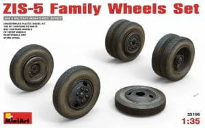 Zdjęcie produktu dla MINIART MA35196 Zestaw kół ZIS-5 Family