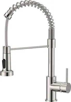 Immagine prodotto di FORIOUS Rubinetto da cucina con doccetta estraibile orientabile a 360°, acciaio inox