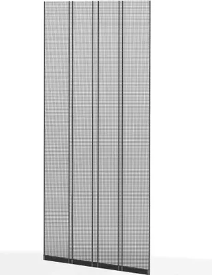 Zdjęcie produktu dla Zasłona lamelowa z zaciskami 100 x 220 cm, antracytowa 101660107-VH