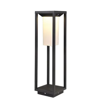 Image de Lampadaire LED Samas Solar 500 2,2W 830 gris foncé Capteur crépusculaire