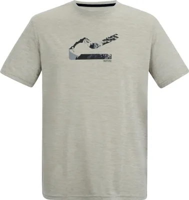 Produktbild von Regatta - "Fingal" T-Shirt für Herren, meliert RG12751 (XXL) (Klosterstein meliert)