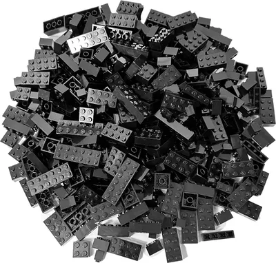 Immagine prodotto di LEGO® Bricks High Bricks Nero NUOVO! Quantità 100x - Ogni mix assemblato singolarmente