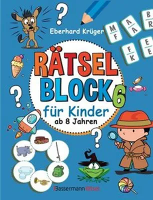 Image de Rätselblock 6 für Kinder ab 8 Jahren (5 Exemplare à 3,99)